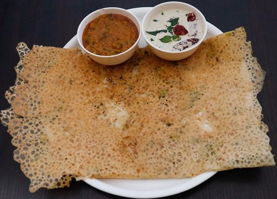 Rava Masala Dosa